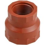 Переходная муфта ПП AV Engineering 3/4""х1/2""с внутренней резьбой, коричневая AVE159016 (артикул 23414253) – фото 1