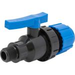 Шаровой компрессионный кран ПОЛИТЭК НР разъемный d 25x3/4 ТПК-АКВА, 553222534 (артикул 24343773) – фото 1