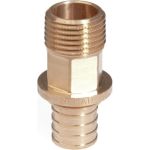 Переходник Rehau RX+ Н, 16, 3/4"", бронза 14563121001 (артикул 16049636) – фото 1