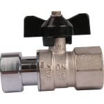 Шаровой кран STOUT с накидной гайкой, ВР/накидная гайка 3/4x3/4 SVB-0009-000020 (артикул 16105818) – фото 1