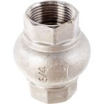 Обратный клапан 3/4 латунный золотник Valtec VT.151.N.05 (артикул 15637143) – фото 1