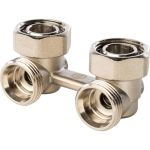 Узел нижнего подключения радиатора STOUT RG008Q0BS2U3D6 (артикул 16053518) – фото 1