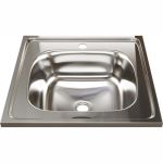 Мойка mixline 50х50х16 см, 0.4, выпуск 1 1/2 527965 (артикул 16615658) – фото 1
