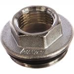 Хромированный концевой переходник FAR 1" НР х 1/2" ВР FK 4200 112 (артикул 15703167) – фото 1