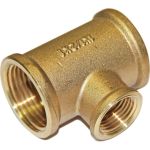 Тройник Гроссис (латунь) переходной ВР 3/4" х 1/2" х 3/4" 0730337 (артикул 23988189) – фото 1