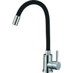 Смеситель для кухни Solone с гибким цветным изливом EZA4-F090KB (артикул 16289161) – фото 1