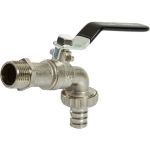 Кран водоразборный шаровой VRT 1/2 рукоятка, с носиком 522217 (артикул 16490869) – фото 1