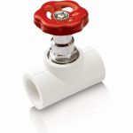 Вентильный кран Blue Ocean полипропиленовый, тип 1 - 110 PPRF/SV-1(W)-110 (артикул 16579808) – фото 1