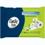 Туалетная бумага Emily Style влажная, упак 30 листов 218424 (артикул 23215407) – фото 1