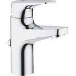 Смеситель для раковины Grohe BauFlow со сливным гарнитуром S-Size 23751000 (артикул 16260666) – фото 1