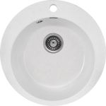 Кухонная мойка Gerhans A 04 18 БЕЛЫЙ /БЕЛАРУСЬ/ 495х495 мм А04-18 (артикул 18595339) – фото 1