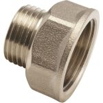 Переходник AQUALINK 1/2 нар х3/4 вн (Цена за упаковку 10 шт.) арт. 2550 (артикул 17360598) – фото 1