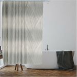 Штора для ванной комнаты PERFECTO LINEA Secret 180x180 см, с кольцами, жемчужная 36-118006 (артикул 23423499) – фото 1