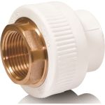 Комбинированная муфта Blue Ocean полипропиленовая, с внутренней резьбой - 110x4"" под ключ PPRF/HTIA-110х4 (артикул 18324967) – фото 1