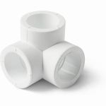 Двухплоскостной тройник PRO AQUA PP-R белый 20 мм PA17308Pb (артикул 15791855) – фото 1