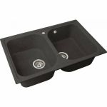 Кухонная мойка GreenStone GRS-15 цвет: черный GRS-15-308 (артикул 17870749) – фото 1