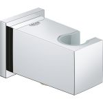 Подключение для душевого шланга и держатель для ручного душа GROHE Euphoria Cube 26370000 (артикул 16047200) – фото 1