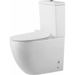 Унитаз-компакт Orange пристенный, с горизонтальным выпуском C05-000w (артикул 19991662) – фото 1