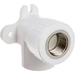 Комбинированный отвод PP-R SLT AQUA с креплением, ВР 25х1/2 SLTFY8251 (артикул 19764946) – фото 1
