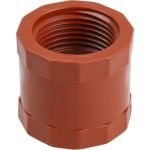 Муфта ПП с внутренней резьбой коричневая 3/4" AV Engineering AVE159013 (артикул 22938573) – фото 1