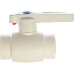 Шаровой кран со стандартным проходом PRO AQUA PP-R белый d-32 мм PA44012b (артикул 15791702) – фото 1