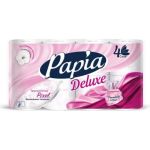 Туалетная бумага PAPIA DELUXE PARADISO FIORI 4 слоя, 8 рулонов 1015031434 (артикул 16097613) – фото 1