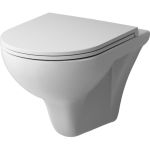 Подвесной унитаз с сиденьем микролифт AM.PM Gem FlashClean C901700SC (артикул 20988531) – фото 1