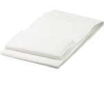 Штора для ванной комнаты Bath Plus вставка в Органзу, 180х200 бесцветная NO WSV 000 (артикул 20012314) – фото 1