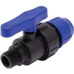 Разъемный шаровой кран ПНД TEBO CN-TB 25x3/4" нар. резьба 017032302 (артикул 23818959) – фото 1