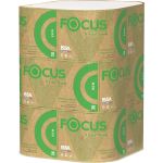 Бумажное полотенце FOCUS ECO листовое, 1-слой, 250 листов в упаковке, V-сложения, белое H-5049976 (артикул 16548195) – фото 1
