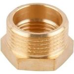 Латунный переход AV Engineering шестиугольный, наружная-внутренняя 1/2x1/4 AVE305001 (артикул 22938207) – фото 1