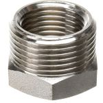 Футорка DOUBLE-LIN резьбовая латунная Н/В 3/4" х 1/2" LL6033 (3/4"x1/2") (артикул 21531628) – фото 1