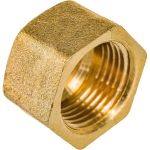 Заглушка Uni-Fitt В 3/8"", латунная 607G1000 (артикул 16848261) – фото 1