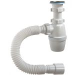 Бутылочный сифон ORIO 1 1/2х40 с гибкой трубой 40-40/50 А-4001 (артикул 17219532) – фото 1
