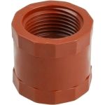 Муфта ПП AV Engineering 1"" с внутренней резьбой, коричневая AVE159014 (артикул 23414433) – фото 1