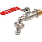 Водозаборный кран AV Engineering со штуцером 1/2" никелированный AVE166012 (артикул 22224039) – фото 1