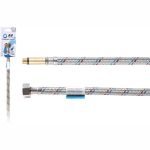 Гибкая подводка для воды AV Engineering штуцер М10 длинный - гайка 1/2" 40 см AVE20240 (артикул 23414343) – фото 1