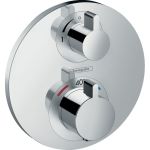 Термостат для душа Hansgrohe Ecostat S с запорным вентилем 15757000 00000036621 (артикул 16135472) – фото 1