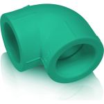 Уголок Blue Ocean 90 градусов, 32, полипропиленовый, зеленый PPRF/90E G -32 (артикул 18808656) – фото 1