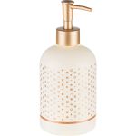 Дозатор для жидкого мыла Moroshka Royal Ascot 8x8х17,5 см., цвет бежевый и коричневый 922-308-01 (артикул 22891941) – фото 1