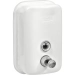 Дозатор для жидкого мыла Puff 8605W из нерж. стали , белый, 500 мл, порошковое окрашивание 1402.021 (артикул 23264769) – фото 1
