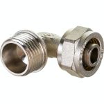 Уголок СТМ наружная резьба, 16х1/2"", CLM01612 (артикул 16200489) – фото 1