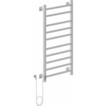 Электрический полотенцесушитель Ника кабельный STEP-2 100/50 RAL9016 белый матовый левый тэн STEP-2 100/50 бел мат лев (артикул 23071761) – фото 1