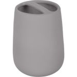 Подставка для зубных щеток Аквалиния Soft серая B4333A-3G (артикул 17241750) – фото 1