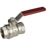Шаровый кран Gekon хромированный с резьбой 2"", ручка-рычаг GK 550 2 (артикул 16046356) – фото 1