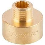 Латунный переход AV Engineering внутренняя-наружная 1/2x1/4 AVE304001 (артикул 22939473) – фото 1