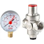 Редуктор давления PROFACTOR поршневой, c манометром 1/2"" PF PRV 251.15G (артикул 23367231) – фото 1