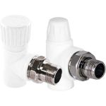 Комплект TEBO C-TB №11 1/2 (клапан запорный угловой 20x1/2, вентиль угловой 20x1/2) 030061151 (артикул 23819565) – фото 1