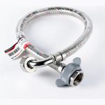 Угловая подводка PROFACTOR LUXE с полимерным покрытием, в/в 1/2, 30 см PF WFH 527.30 (артикул 20429962) – фото 1