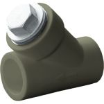 Сетчатый фильтр ПОЛИТЭК внутр./внутр. 20x1/2 PPRC (СЕРЫЕ) 9100302012с (артикул 24344883) – фото 1